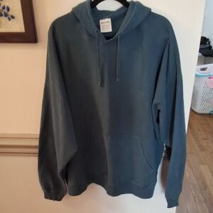 Hanes Men's Hooded Pullover Sweatshirt - Slate Blue